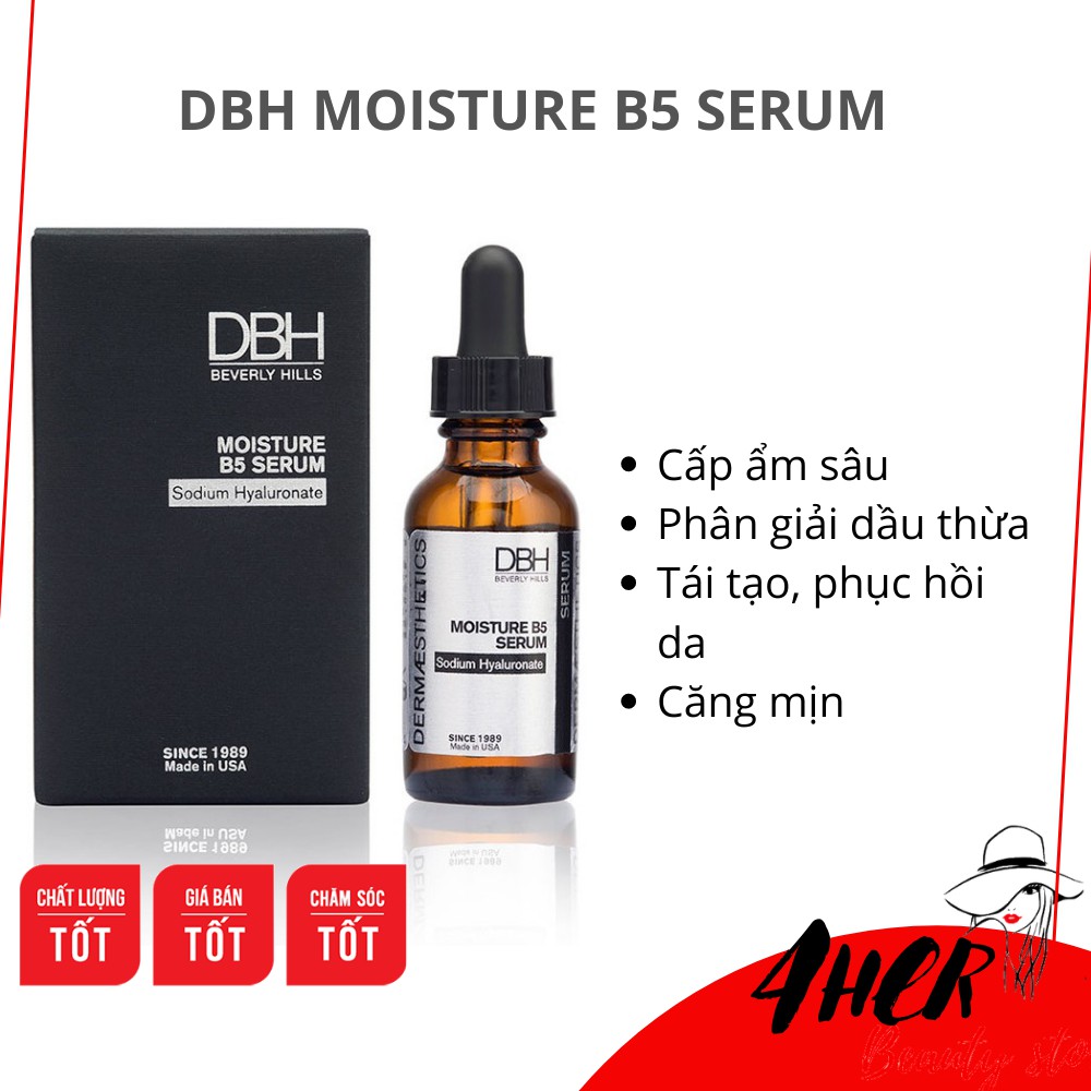 Tinh chất DBH Moisture B5 Serum cấp ẩm phục hồi da mặt [Hàng công ty]