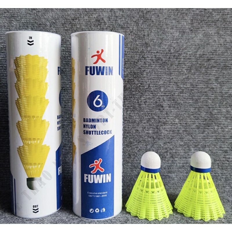 Cầu lông nhựa FUWIN 600 độ bền cao