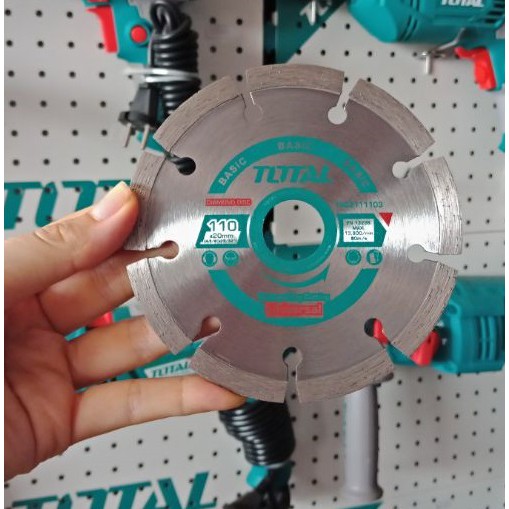 Total Đĩa cắt gạch khô phủ hợp kim 110mm 20mm Diamond Disc TAC2111103