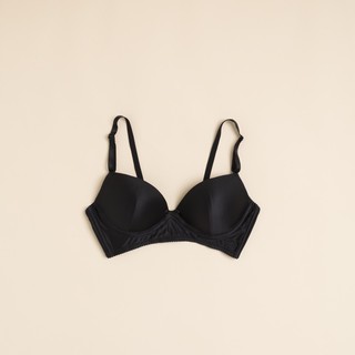 Áo ngực không gọng Lamluy Bra Basic Đen nâng ngực tốt
