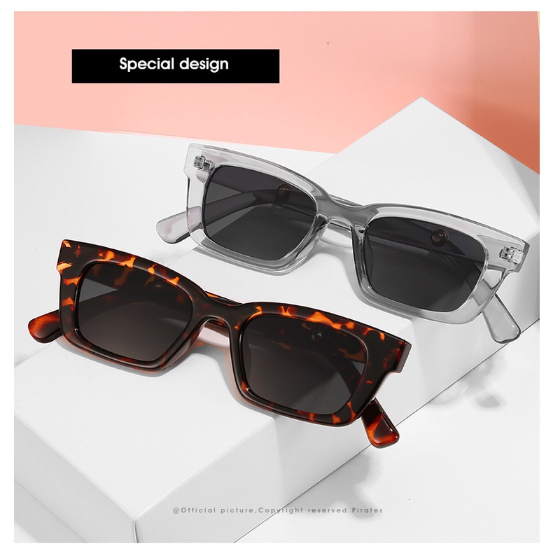 (Hàng Mới Về) Kính Mát Gọng Chữ Nhật Phong Cách Cổ Điển Thời Trang Cho Nữ Mã 2021 | BigBuy360 - bigbuy360.vn