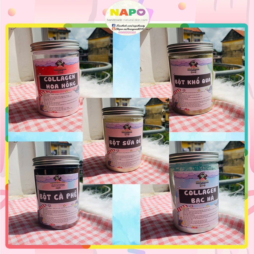 Hũ Mới -16 Loại Bột Thiên Nhiên Handmade