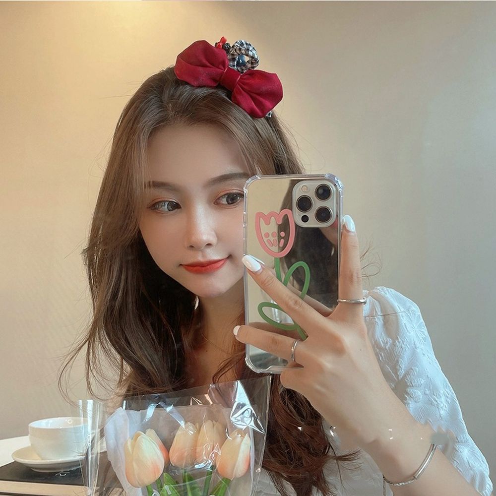 Kẹp Tóc Hình Hoa / Thỏ / Gấu Hoạt Hình Phong Cách Hàn Quốc Thời Trang Cho Nữ Giá Đỡ