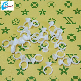 Combo Nhẫn đế keo nối mi (100 nhẫn)