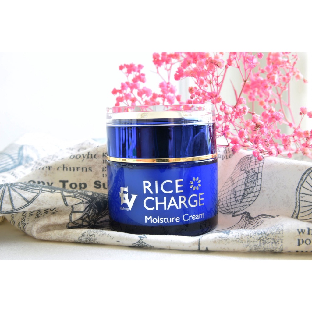 KEM DƯỠNG TRẮNG DA TINH CHẤT GẠO RICE CHARGE 50g NHẬT BẢN
