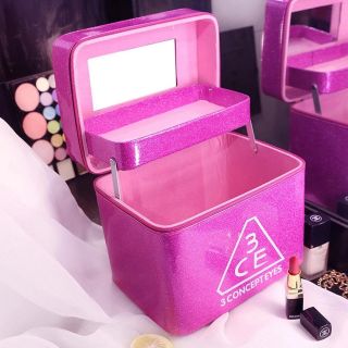 Cốp đựng đồ trang điểm 2 tầng