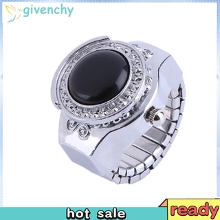 Nhẫn Đồng Hồ Đính Đá Mã Não
