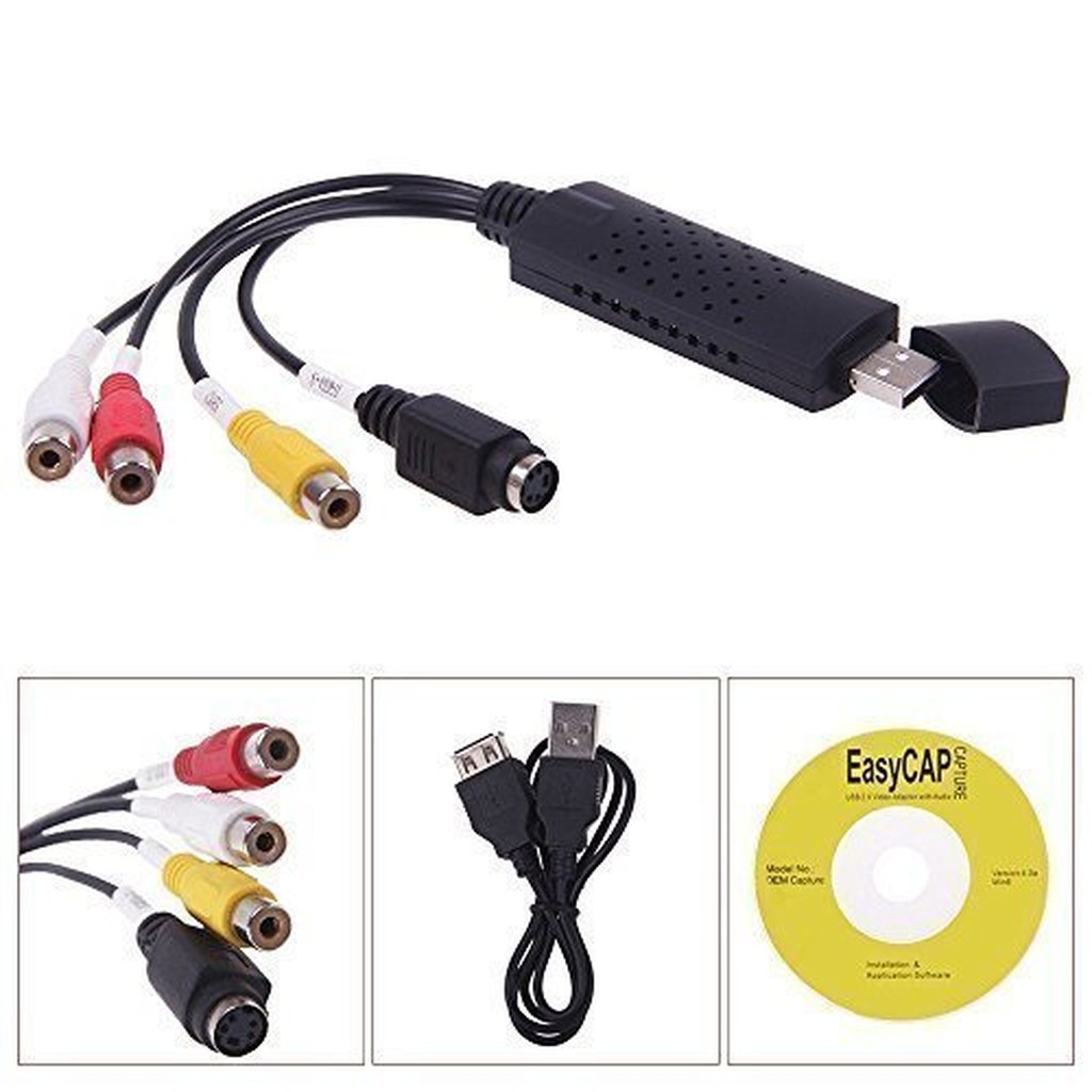 USB ghi hình AV, Svideo Easier CAP DC60