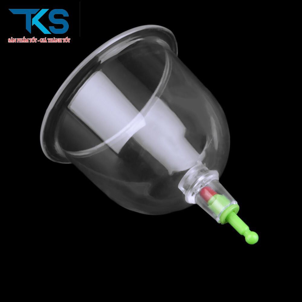 Bộ giác hơi hút chân không 12 cốc không dùng lửa tiện dụng