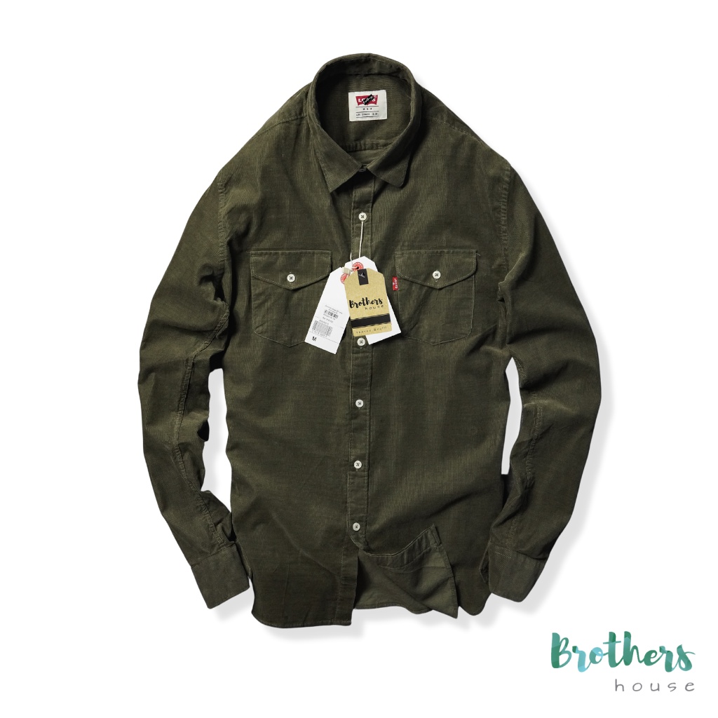 |Xịn đẹp| Áo sơ mi nhung levis cao cấp, bao đẹp trai