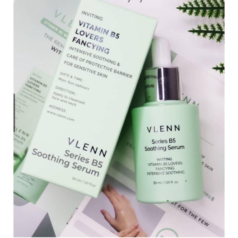Vlenn Series B5 Soothing Serum 10% cấp ẩm,phục hồi da