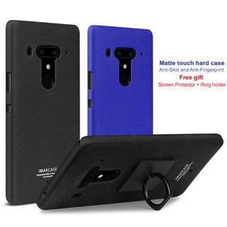Imak for htc u12 plus case cowboy matte hard pc holder cover