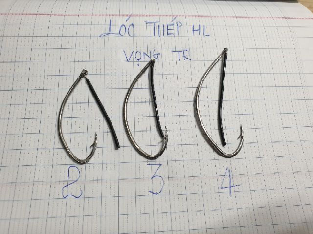 Lưỡi câu cá lóc THÉP HL-VỌNG TR