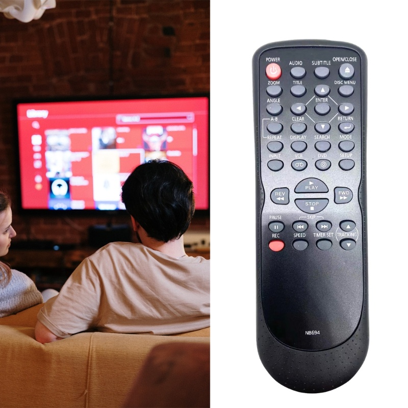 [3C] Phần Sửa Chữa Điều Khiển Từ Xa NB694 Cho DVD VCR Combo Player FWDV225F DV220FX5