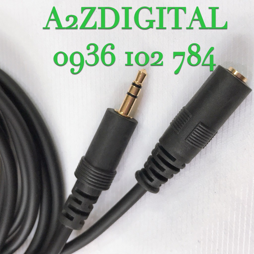 DÂY NỐI DÀI ÂM THANH CỔNG 3.5mm NỐI DÀI LOA - TAI NGHE DÀI 1.5Mét
