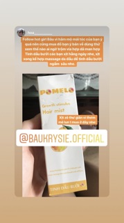 Pomelo pro tinh dầu bưởi mọc tóc