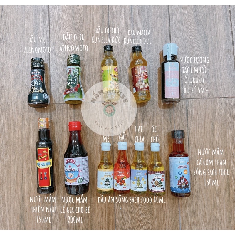 Gia vị cho bé ăn dặm từ 6m+