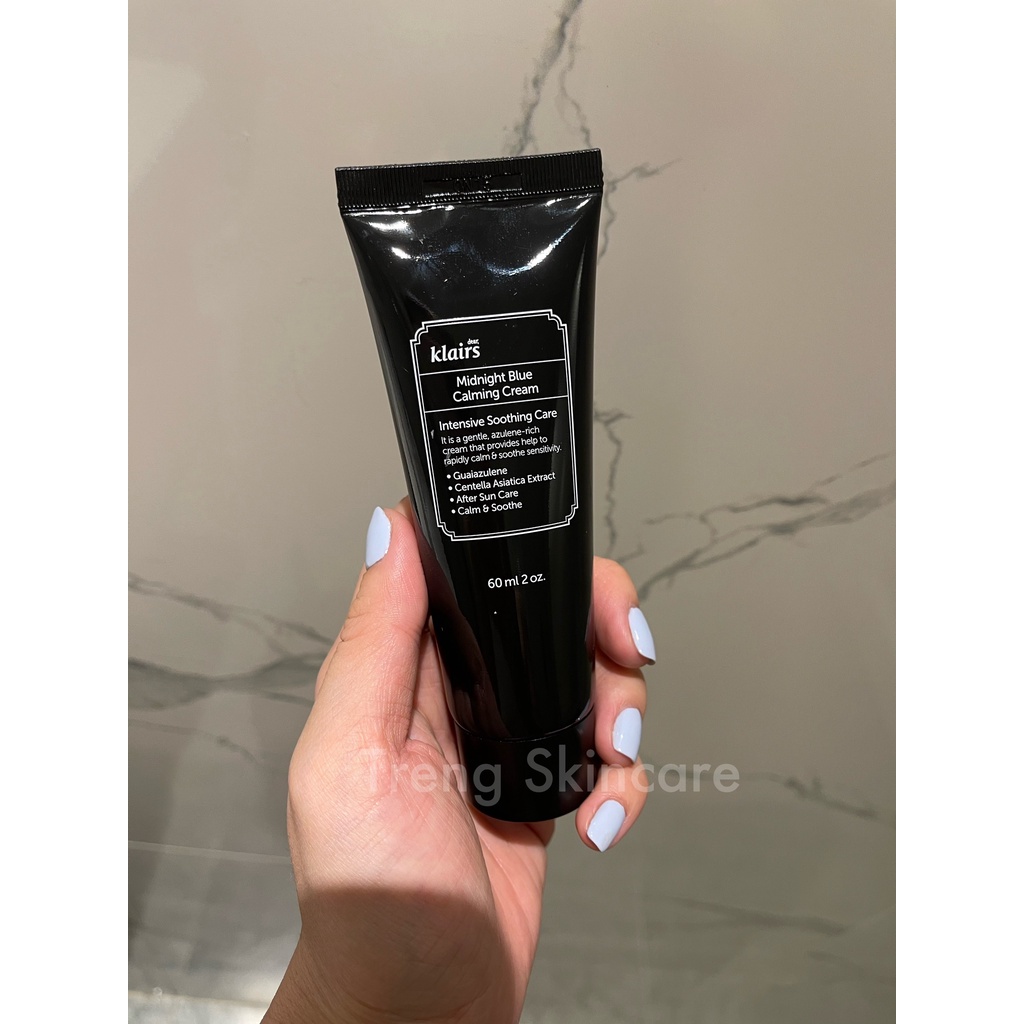 Kem dưỡng phục hồi da ban đêm Klairs Midnight Blue Calming Cream