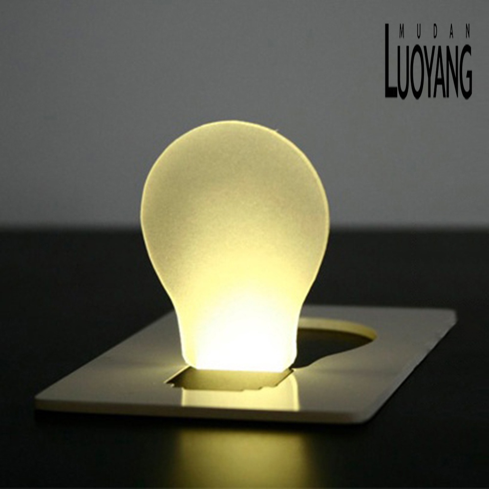 Thẻ Đèn Pin LED Mini Có Thể Gấp Gọn Bỏ Túi Tiện Dụng