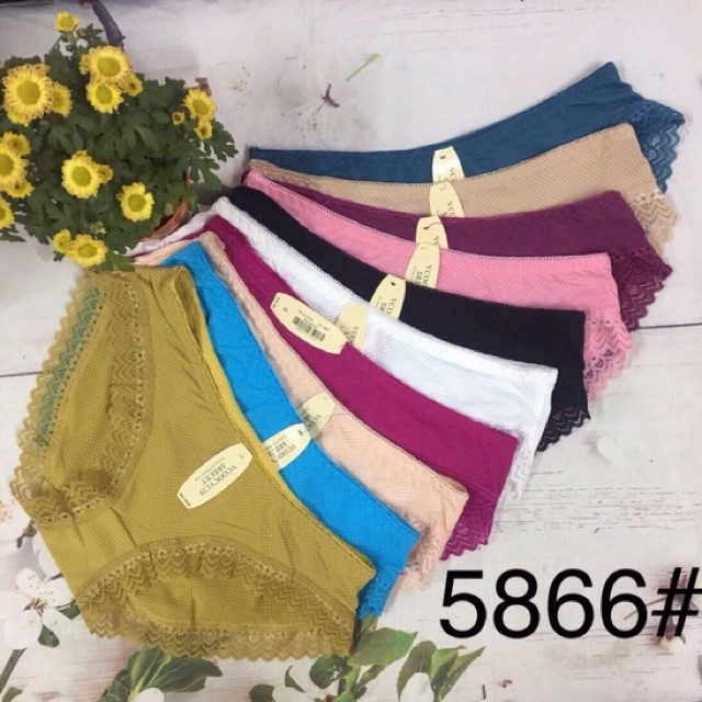 10 QUẦN SU(5866) THÔNG HƠI PHỐI REN VIỀN ỐNG- SET 10 QUẦN. HÀNG LOẠI 1.