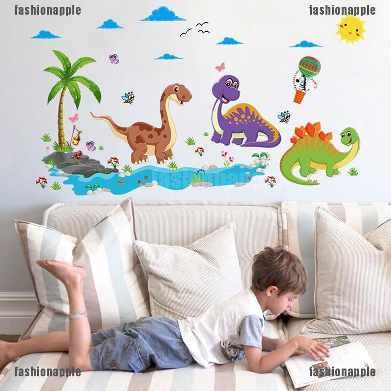 ❀❀ Sticker Dán Tường Hình Khủng Long Trang Trí Phòng Cho Bé