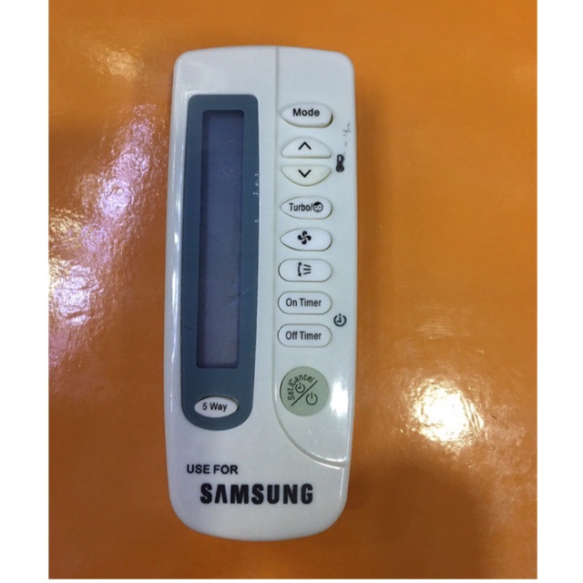 Điều Khiển Máy Lạnh Samsung Màng Hình Dài