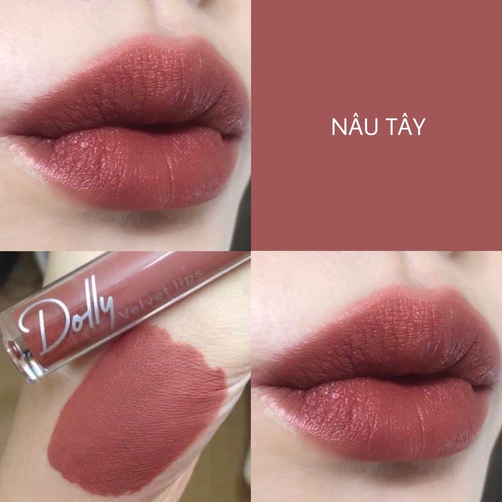 HOT 2020 [Nâu Tây] Son Cao Cấp Lips Blue Classic 2020 Màu Nâu Tây Sang Chảnh Tặng Kèm Dưỡng Môi | BigBuy360 - bigbuy360.vn