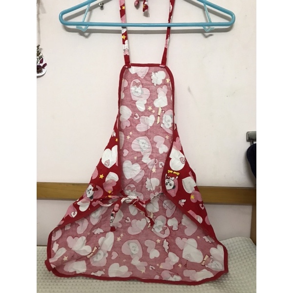 Tạp dề gấu xinh cho bé