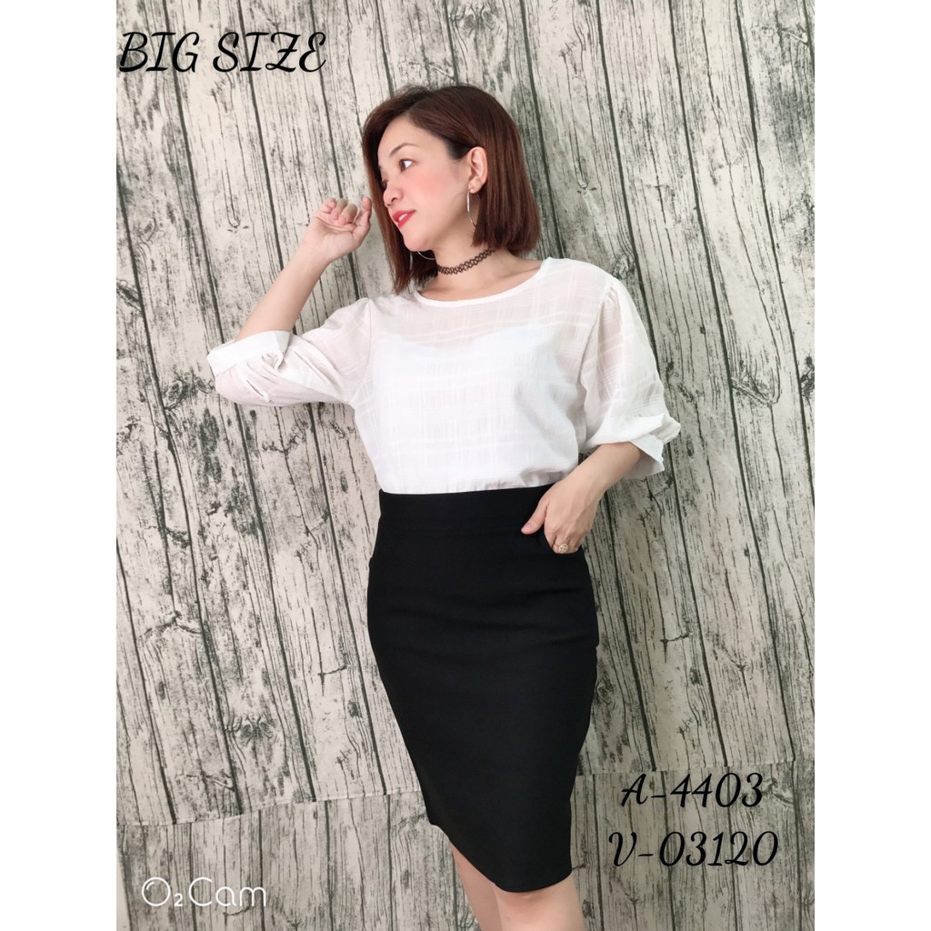 03120 - L,XL,2x3x- Váy BIG SIZE bút chì túi trước -VBC - chân váy Công sở - chan vay cong so | BigBuy360 - bigbuy360.vn