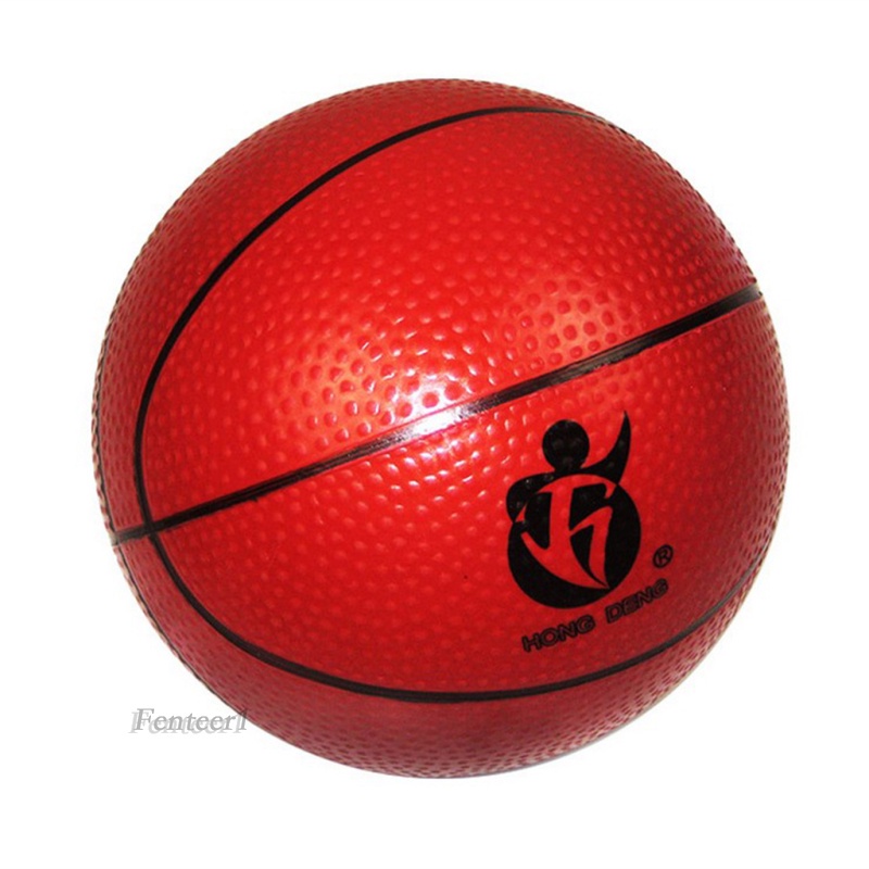 Bóng Rổ Mini Màu Đỏ Đường Kính 6 Inch Fenteer1 Cho Bé
