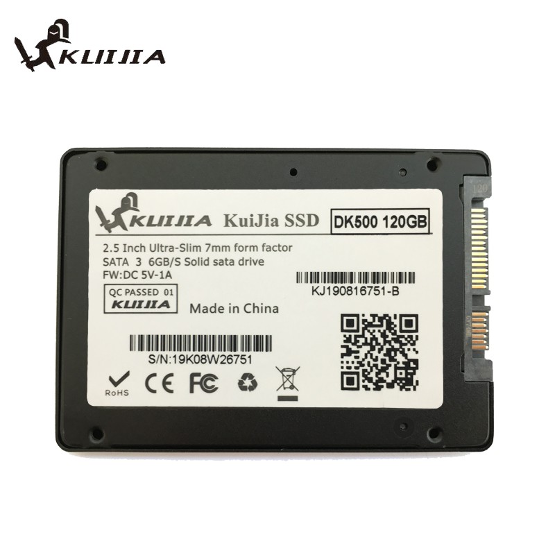SSD KUIJIA 120Gb/128Gb chuẩn Sata 3 2,5inch - New - BH 36 Tháng