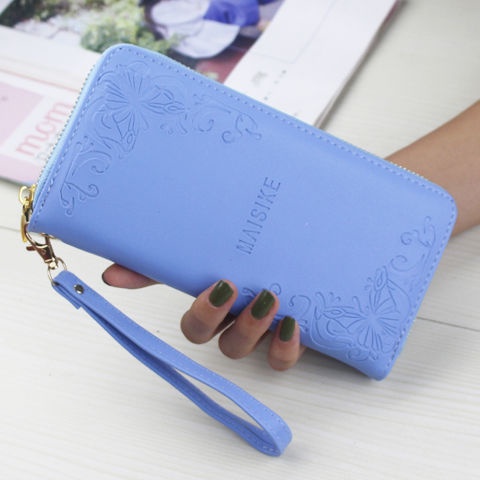 Fashion long wallet can hold mobile phone unisex for autumn and winter