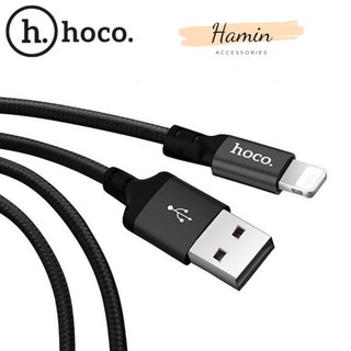 Cáp Sạc Nhanh Dây Dù Hoco X14 ip/tablet táo/Androi/TypeC 1M/2M