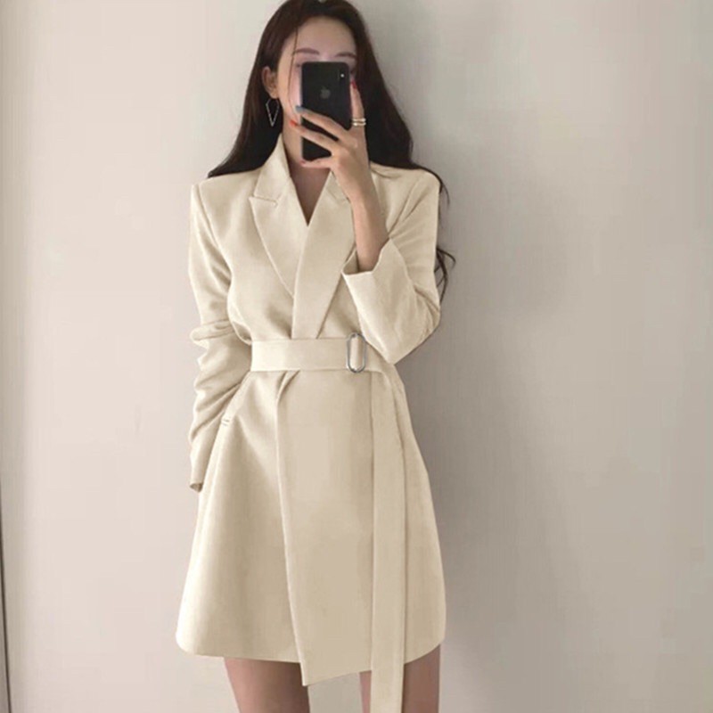 Áo khoác Blazer nữ hai lớp phong cách hàn quốc chất đẹp mã ZELE01