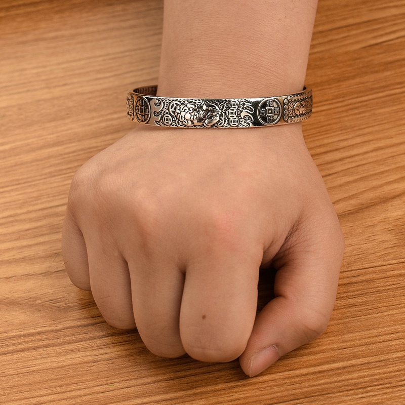 Vòng Đeo Tay May Mắn Phong Cách Phật Giáo Tây Tạng Dành Cho Nam Và Nữ