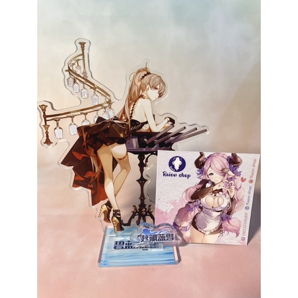 Mô Hình Standee Acrylic Mica Anime Game Azur Lane Animation I