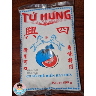 Hạt dưa Tứ Hưng không phẩm màu loại 1 500g