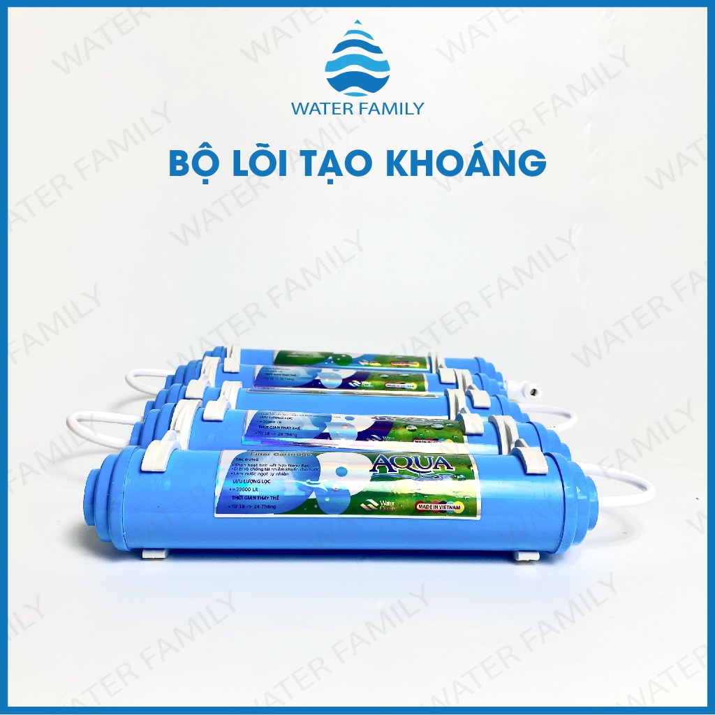 Bộ Lõi Tạo Khoáng AQUA 5 6 7 8 9 10 Chính Hãng Dùng Cho Các Dòng Máy Lọc Nước RO - NANO