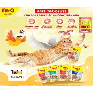 Pate mèo Me-o 80g - Pate cho mèo con, mèo lớn đầy đủ dinh dưỡng