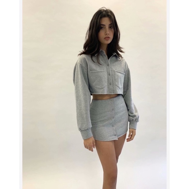 Set áo và chân váy thể thao kèm ảnh thật