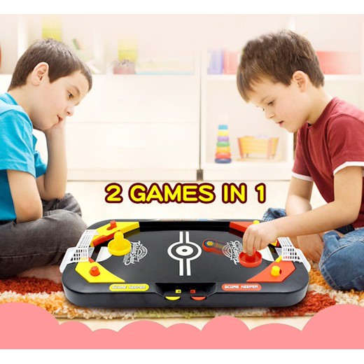 Bộ đồ chơi khúc côn cầu trên băng 2 trong 1