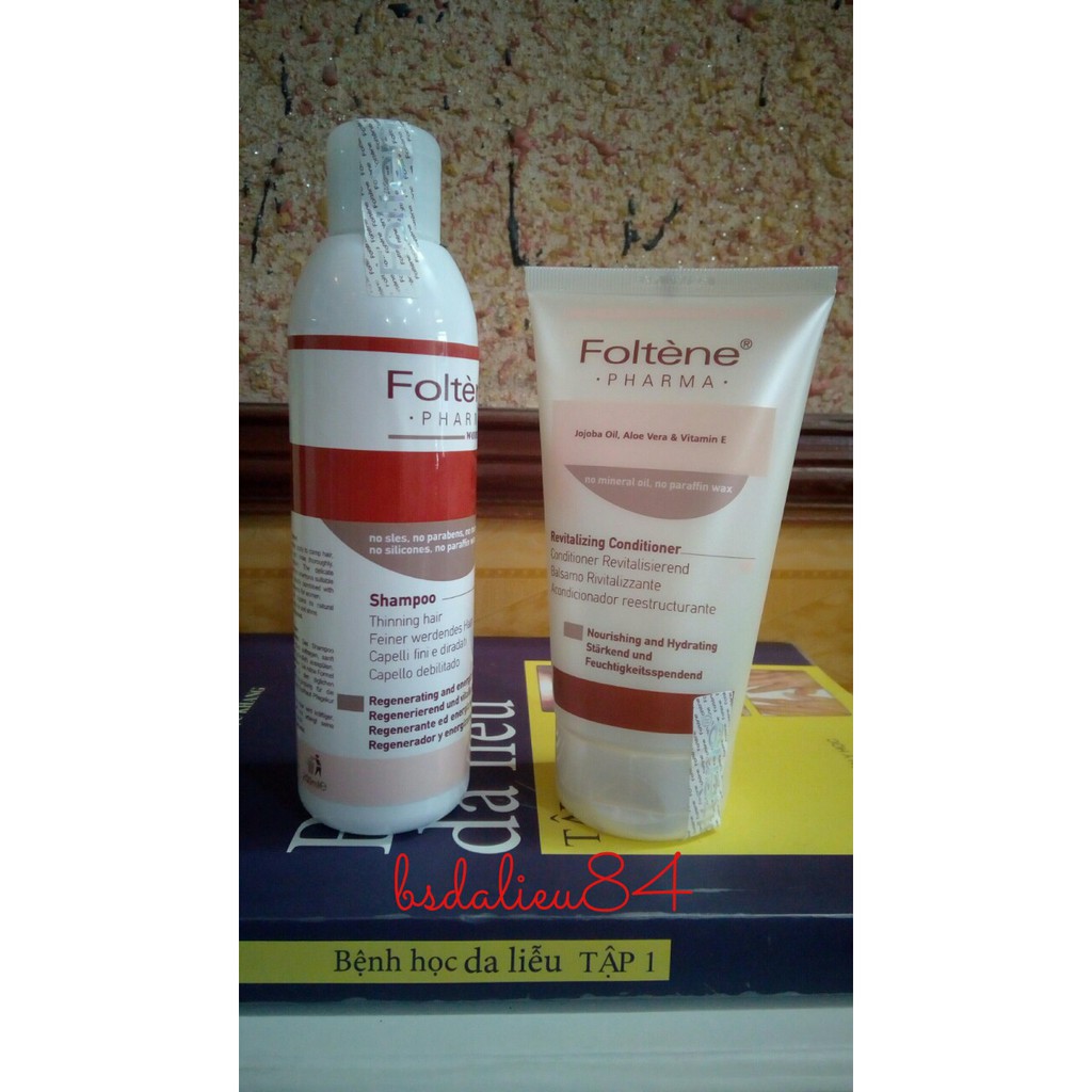 Bộ chăm sóc tóc khô gãy rụng foltene pharma dành cho nữ