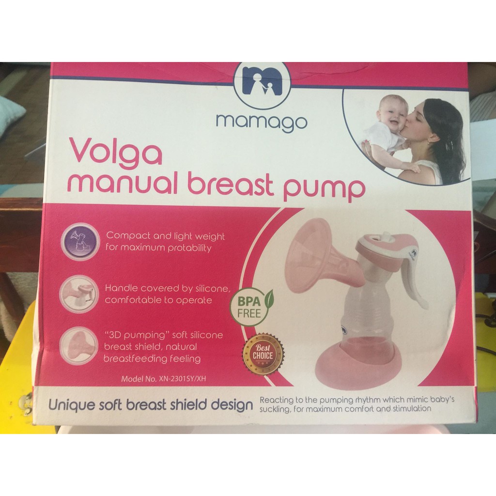 Máy Hút sữa bằng tay VOLGA MAMAGO