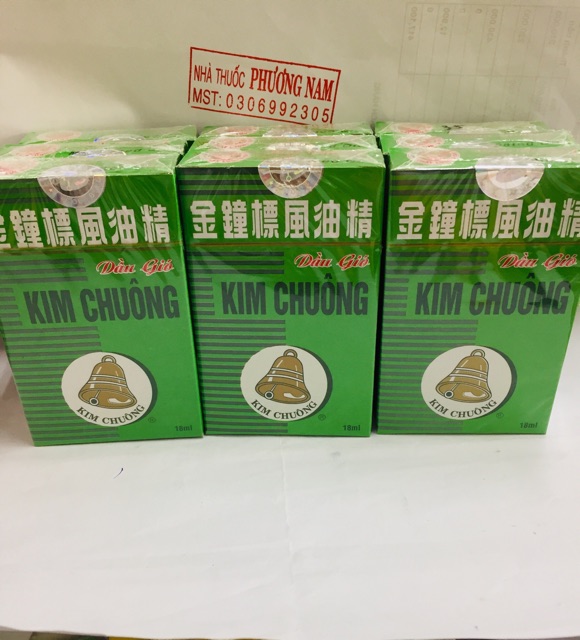 Dầu gió Kim Chuông 18ml