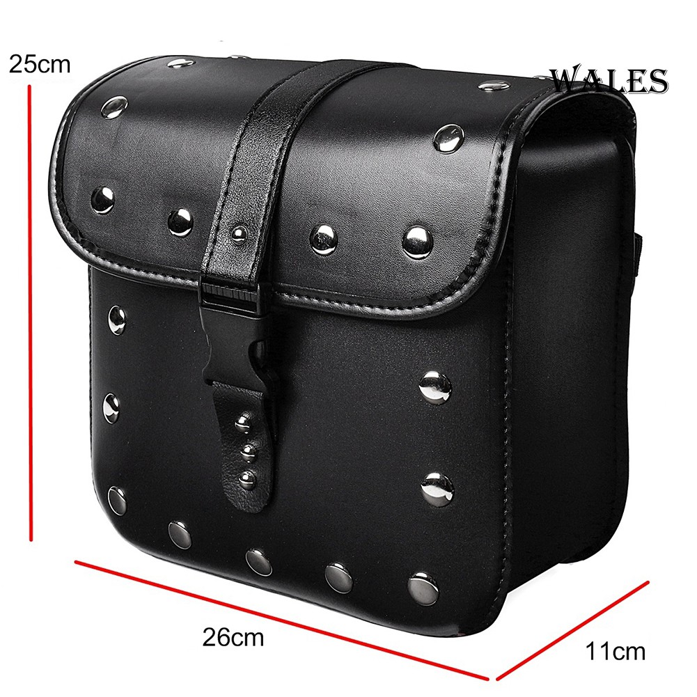 Bộ 2 túi da treo yên xe máy chống thấm nước tiện dụng