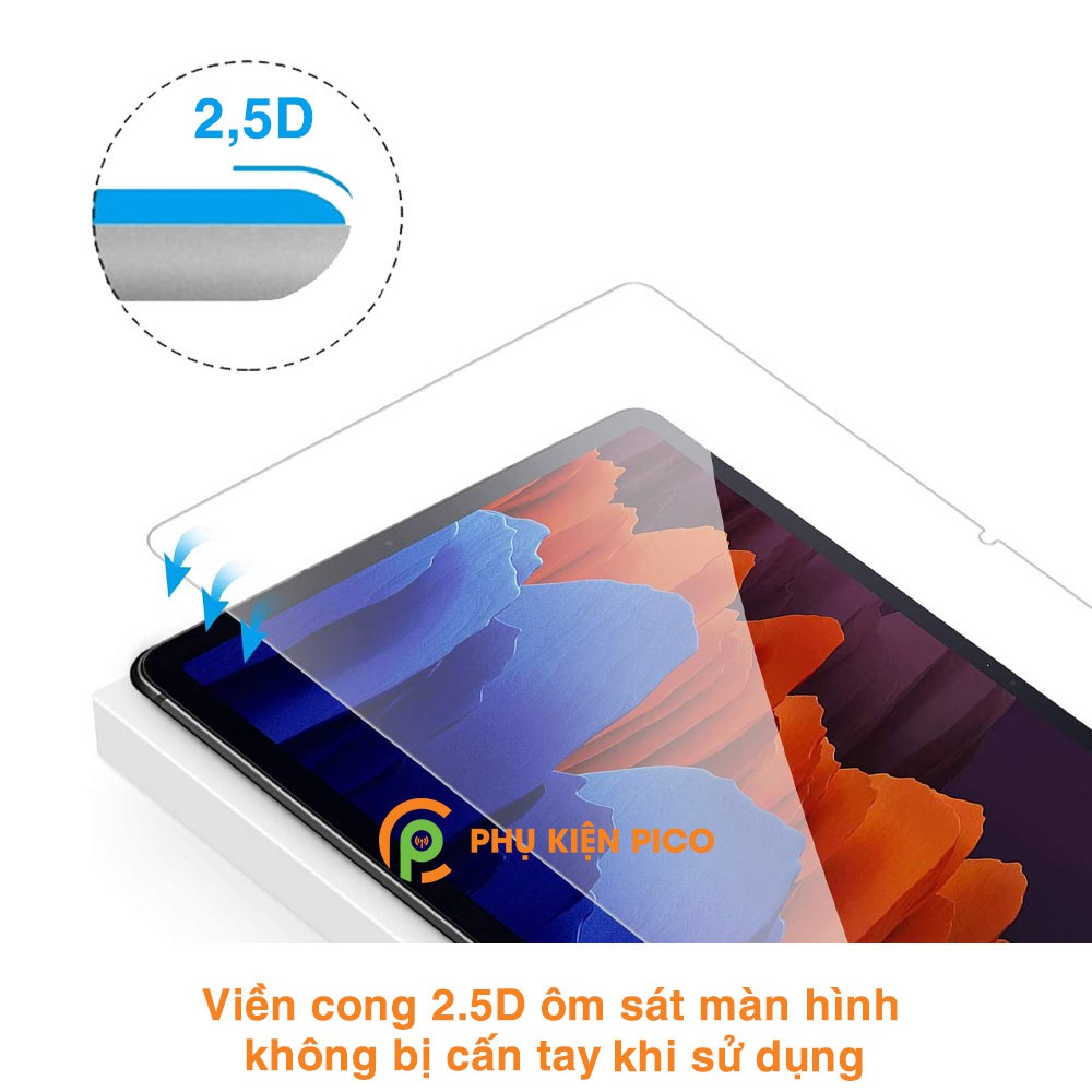 Kính cường lực Samsung Galaxy Tab S7 Plus chính hãng GOR trong suốt độ cứng 9H full màn hình