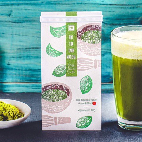 Bột trà xanh Matcha 100G (MUA 5 TẶNG 1)