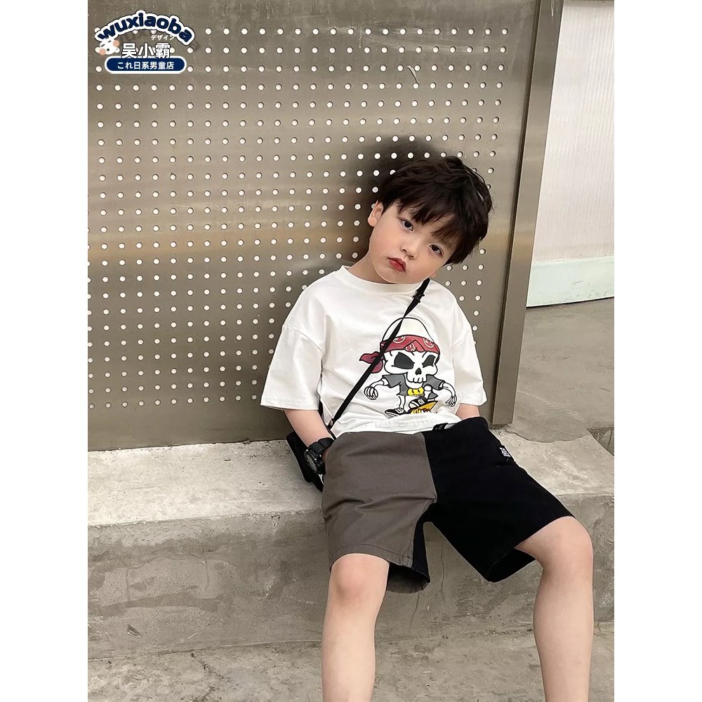 Áo thun tay lỡ in hình cho bé, áo phông cotton nam nữ unisex,Samyy_vn