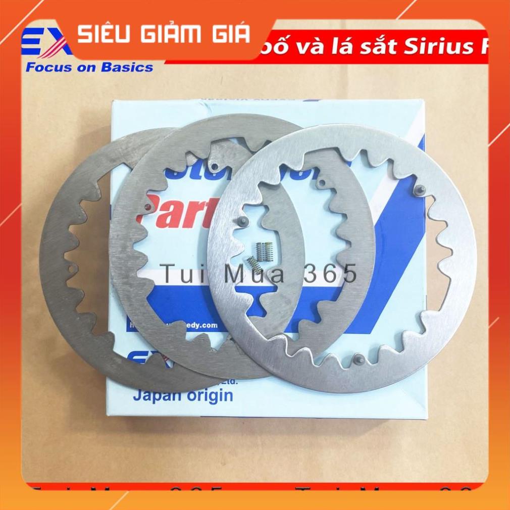 Bộ Lá côn sắt, Bố Nồi Yamaha Sirius Fi, Jupiter Fi đinh tán hàng Zin EXEDY chính hãng