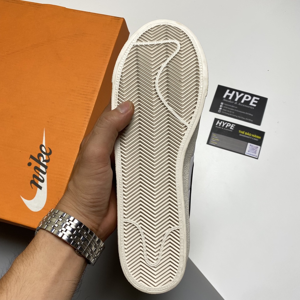 Giày Blazer Low White Black  - Hype Sneaker | Phiên bản 1:1 chuẩn